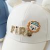 2026 Kids' Cute Lion Baseball Cap | Boys & Girls Sun Protection Hat for Spring & Autumn