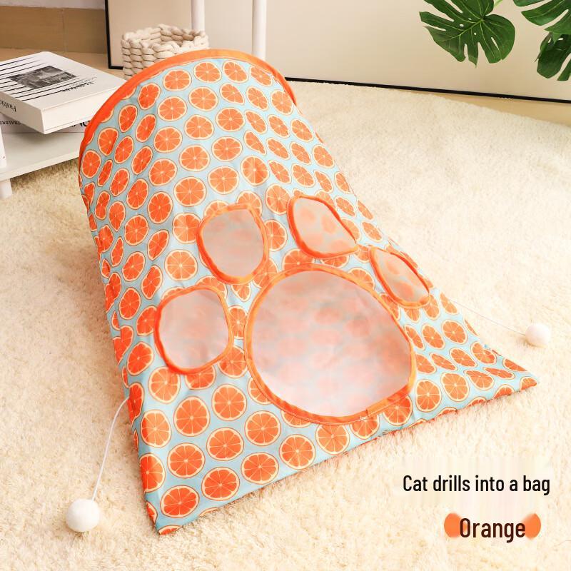 Interactive Crinkle Rolling Cat Toy