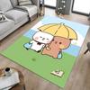 1PC Two Bears Anti-slip Carpet, Suitable for Office, Bedroomand Playrooms. It Can Also Be Used As a Sofa Footrest cover-R23