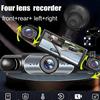 4 Lens Car Dashcam Camera Loop Recording 1080P Recording Parking Monitor And Wide Angle View For Car