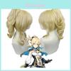 Stunning Pale Gold Genshin Impact Jean Wig For Cosplay And Halloween Parties