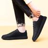 British Male Comfortable Sneakers Classic Men Genuine Leather Casual Shoes Trendy All-match Flats Spring Summer Skate Shoes Men