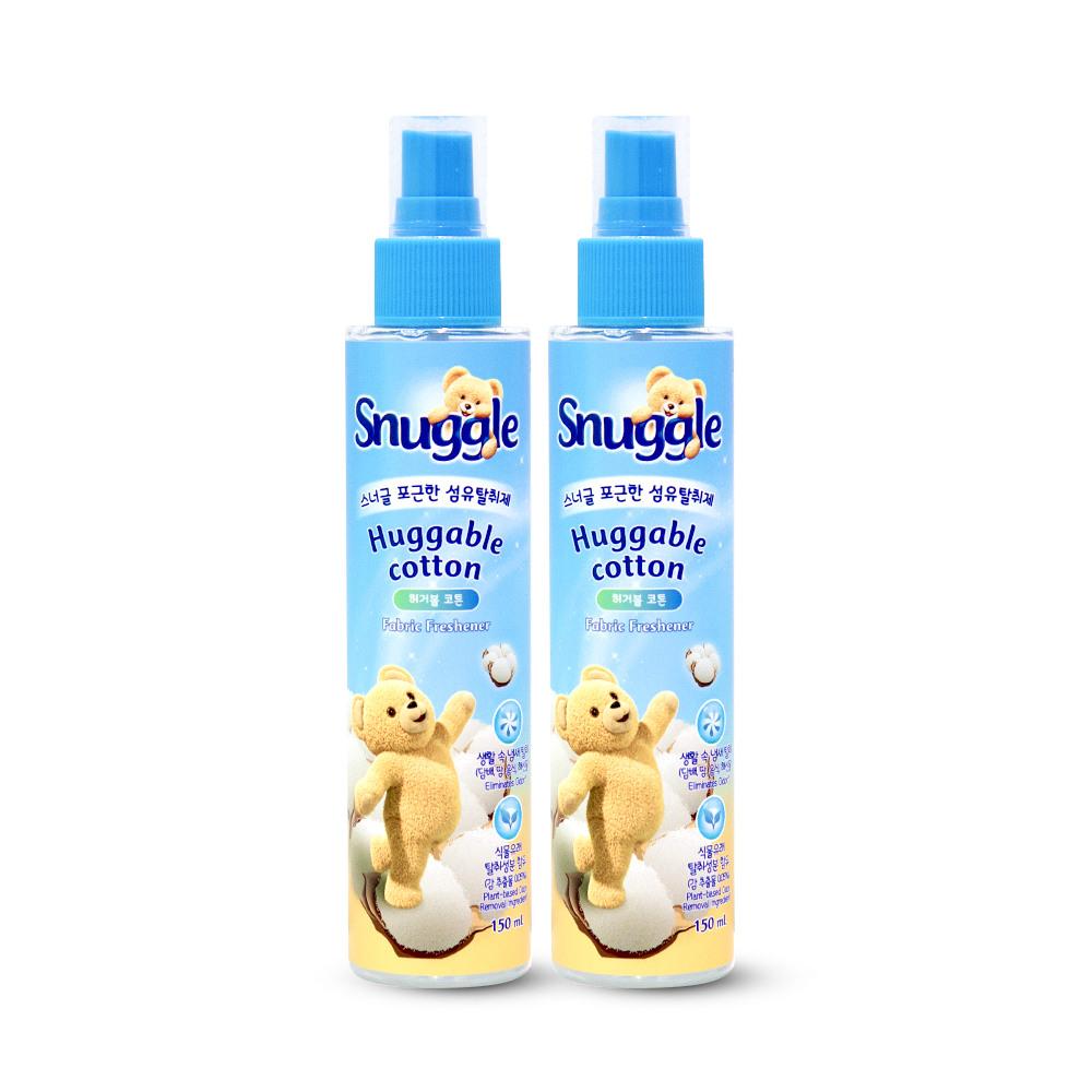 Snuggle Fabric Deodorizer Huggable Cotton 150ml x 2 Huggable Cotton 150ml x 2