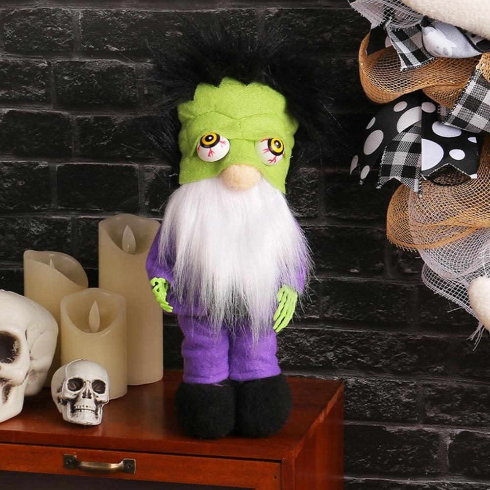 Doll Ornaments Halloween Decorations Scary Props Haunted House Plushy  Tabletop Decor
