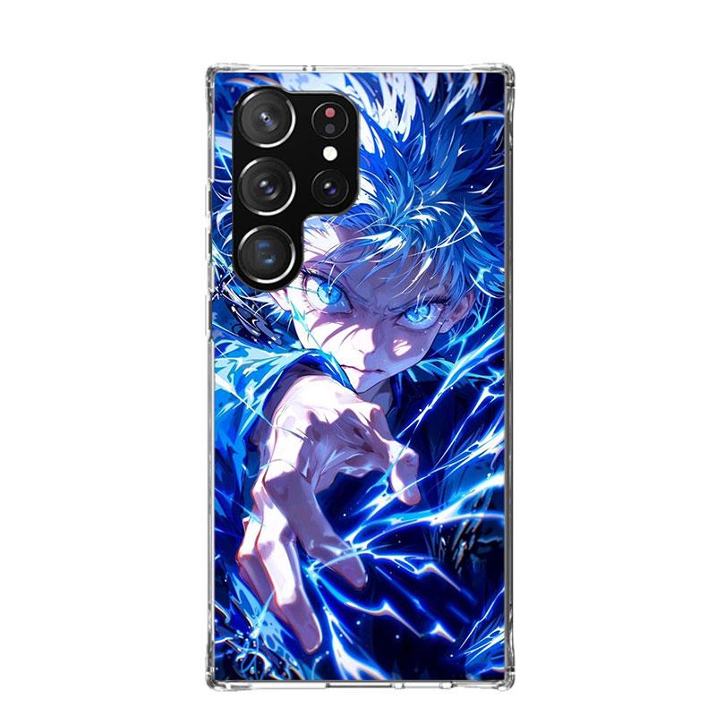 

Huner X-Hunters Killua Phone Case For Samsung Galaxy S26 Ultra S23 S24 S25 Edge S20 FE S21 S22 Plus Soft Print Shell Cover Funda Samsung S24 Ultra