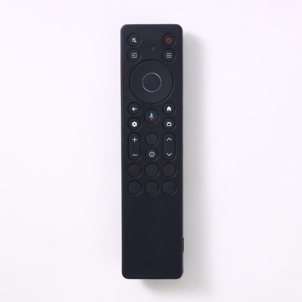 

New Silicone Protective Case Shockproof with Lanyard Remote Controller Cover Protector Soft Shell for TCL RC923A/RC813A чорний