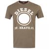 Diesel Mens 1976 Varsity Logo T-Shirt