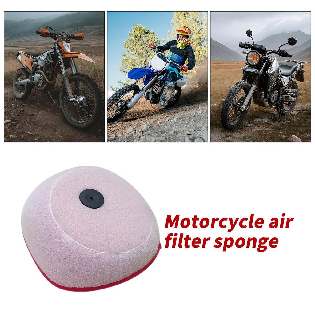For BETA 125RR 250RR 350RR 390RS 48ORR Motorcycle Air Cleaner Sponge Air Filter Cleaner Sponge Motorcycle Filtration Replacement