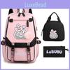 Large Capacity Childrens Backpack With Cartoon And Letter Print Designs