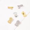 4 Stück Ohrringverschlüsse Verriegelbare Ohrringteile Ohrstecker Diamantenform Ohrschmuck Zubehör Bieten Verbesserte Stabilität