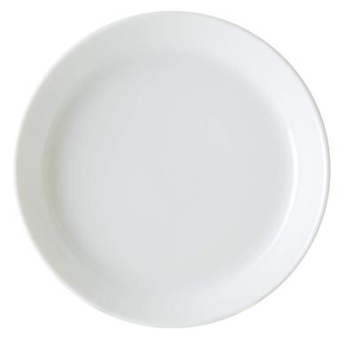 Prato de mesa EAST M 18,5 cm Clair Made in Japan Prato médio Simples Pode ser lavado na máquina de lavar louça di-T1-3006-0