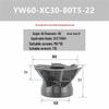 Long-Edge Dovetail Cutter Holder for XCET3004 Milling: 55°, 60°, 75° V-Groove & Disc Bottom Cleaning