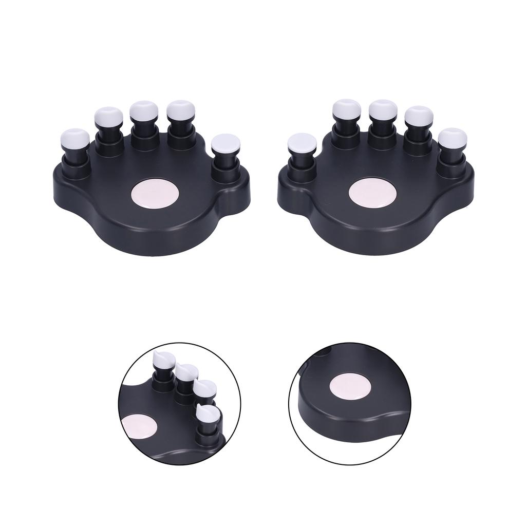 2Pcs Piano Finger Trainers ABS Silicone Hand Correctors Orthotic Tools for Strength Training