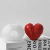 Liefde kaars handgemaakt cadeau hars gips mal DIY kaarsen maken Valentijnsdag hartvormige aromatische kaars maken siliconen ka