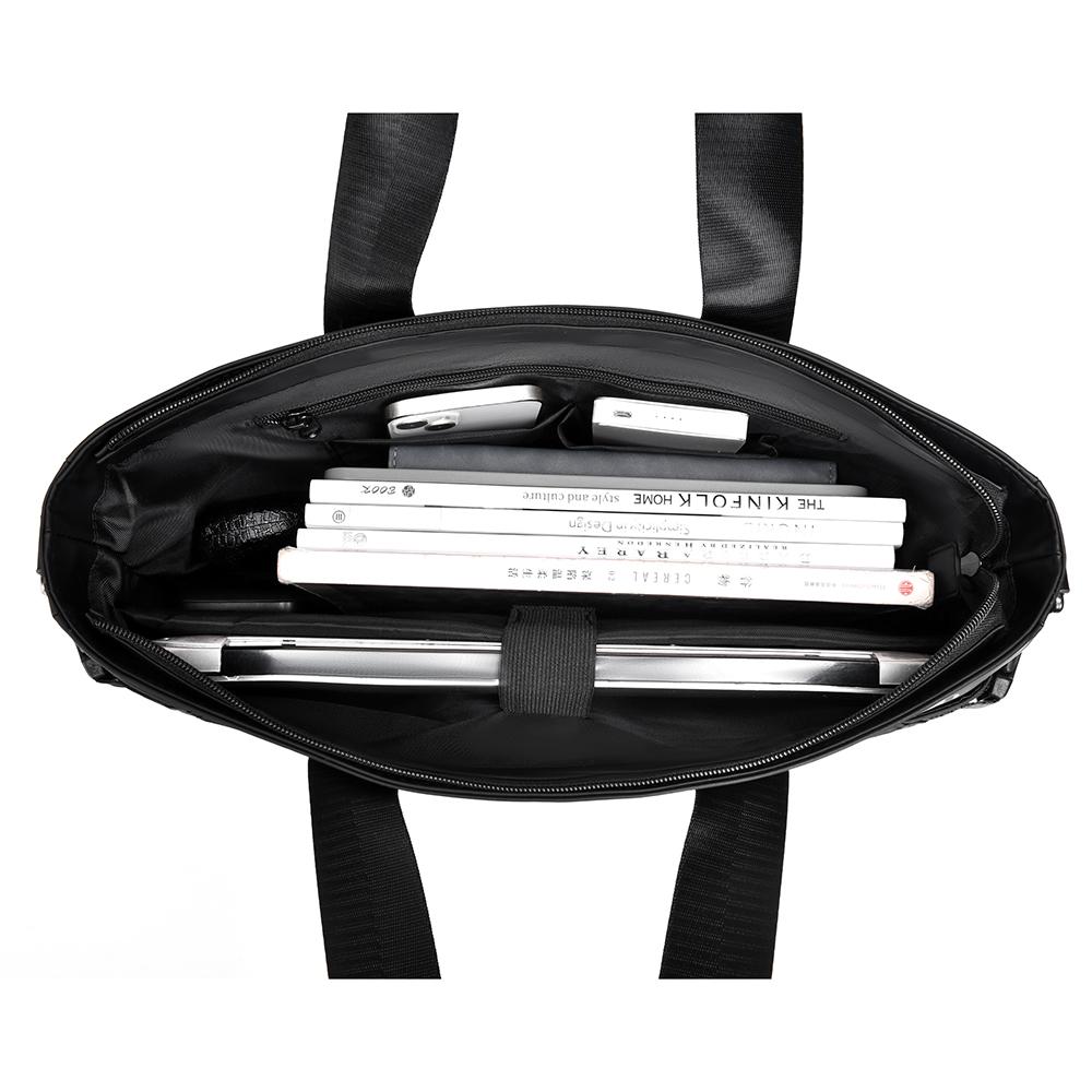 Business Shoulder Bag Men's Multi-functional Handbag General Bag Multi-pocket Business Briefcase