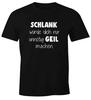 Men's T-Shirt Slim Would Only Make You Unnecessarily Horny Fun Shirt Moonworks®-