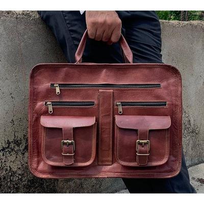 Leather Briefcase, Brown Leather Briefcase, Men Leather Briefcase, Leather Laptop Bag, Best Christmas Gift, Men Briefcase, Shoulder Bag
