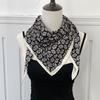 Silk scarf high-end new summer multi-purpose scarf shawl versatile decorative scarf headscarf triangle scarf waist