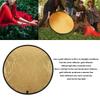 Silver Gold 2 In 1 Reflector Portable   Round Light Reflector for Photography Photo Lighting
