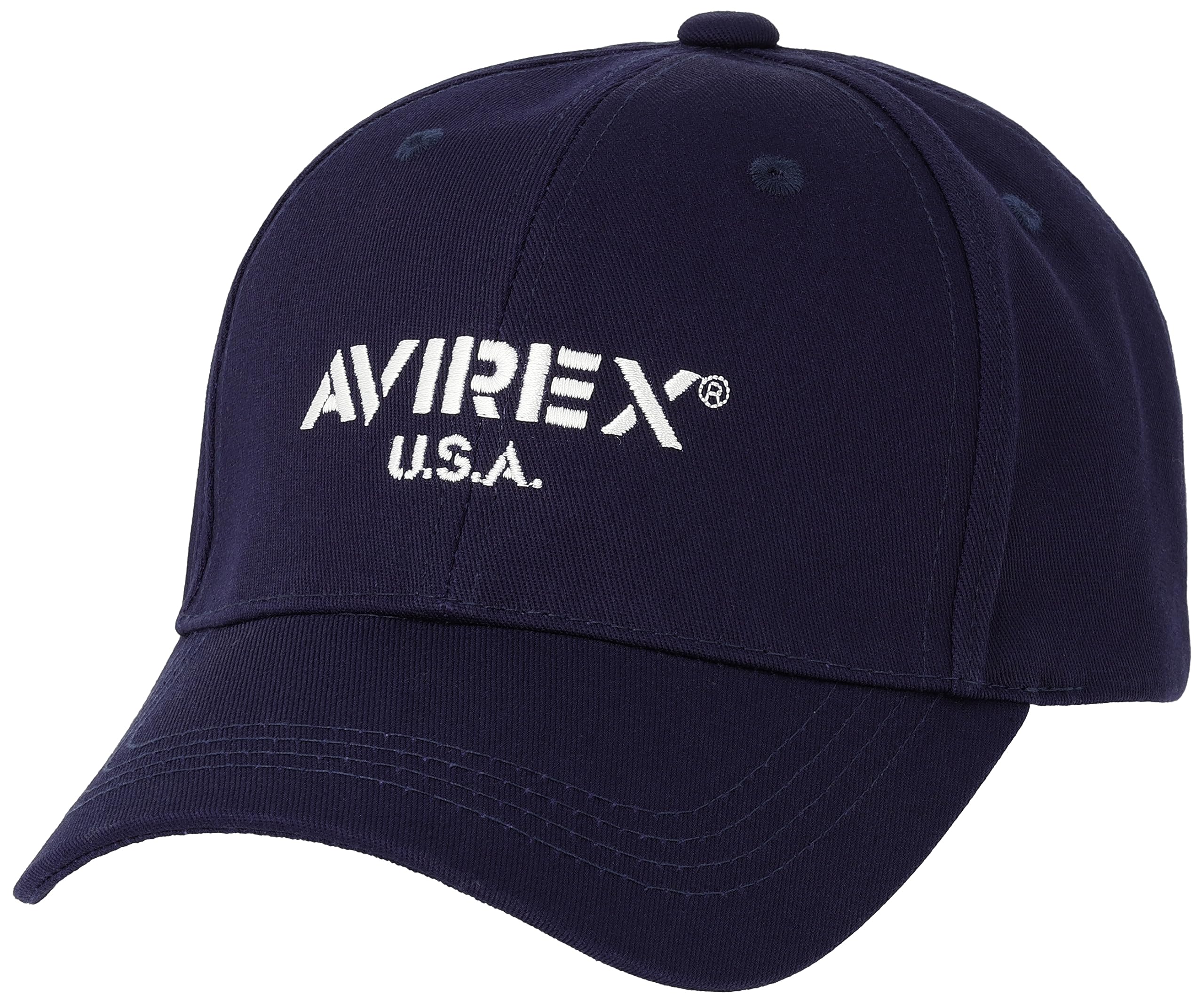 

Avirex Low Baseball Pattern A x Navy Men s Cap,