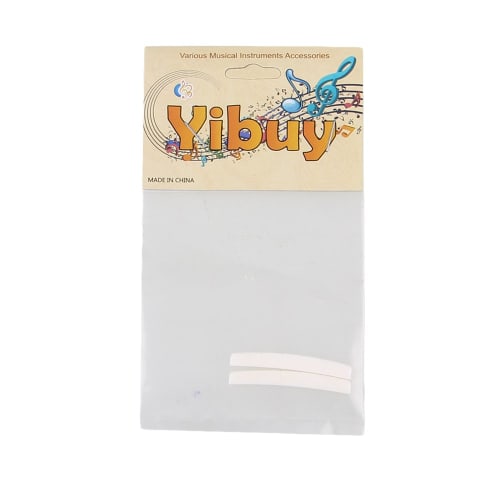 Yibuy 2-Pack White Cow Bone Electric Guitar Nuts for 6 String Repair