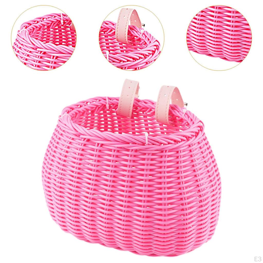 Bicycle Basket for Kids, Basket, Multifunctional Decor Handlebar