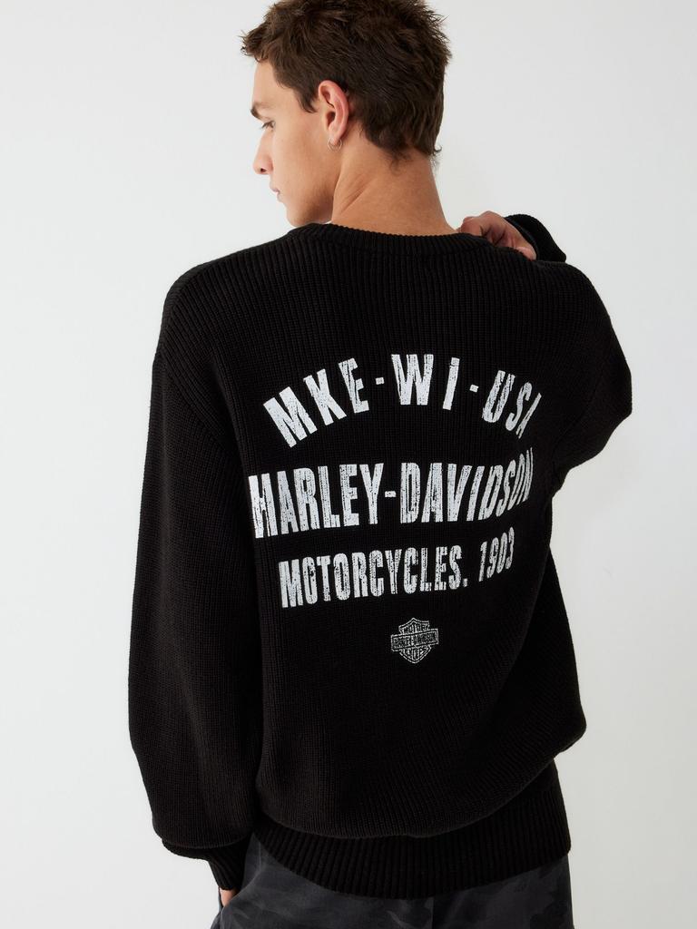 HARLEY-DAVIDSON COLLECTIONS® Mke Cloud Nine Knit _Black Hh15312002