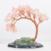 Natural Natural Crystal Tree Handicrafts Crystal Wishing Tree Ornaments Mini Tree Model  Office