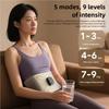Neuer elektrischer Bauchmassager 4 Temperatureinstellungen Puls für Fettverbrennung Gewichtsverlust Vibrator Schlankheitsgürtel
