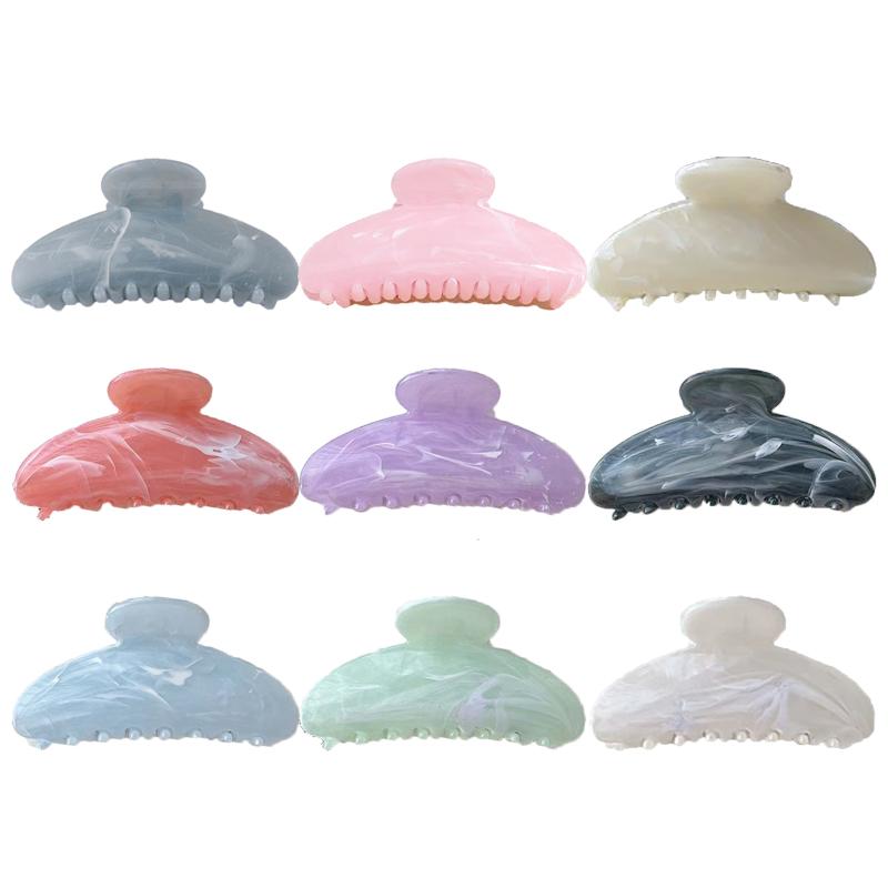 Imitation Acetate Jelly Color Hair Clip Women's High-end Hair Shark Clip Temperament Hair Accessories