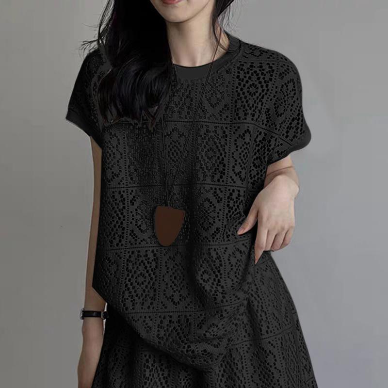 

ZANZEA Женская повседневная летняя блузка с коротким рукавом в стиле пэчворк S