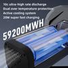 650W Turbo Jet Fan 64mm Brushless Motor Electric Powerful Blower 59200MWH Mini Violent Fan Wind Speed 240km/h for Industrial Use