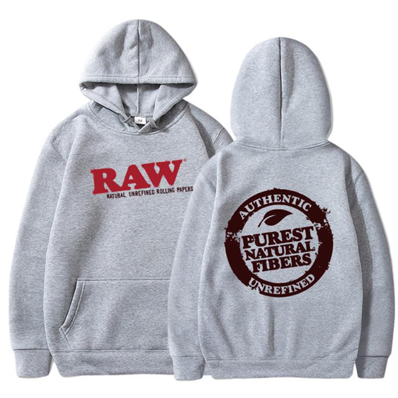 High Quality Pullover Hoodie RAW Fashion Hoodie Men's Sweatshirt Polar Fleece Hooded Harajuku Hip Hop Casual Men's Ladies Hoodie