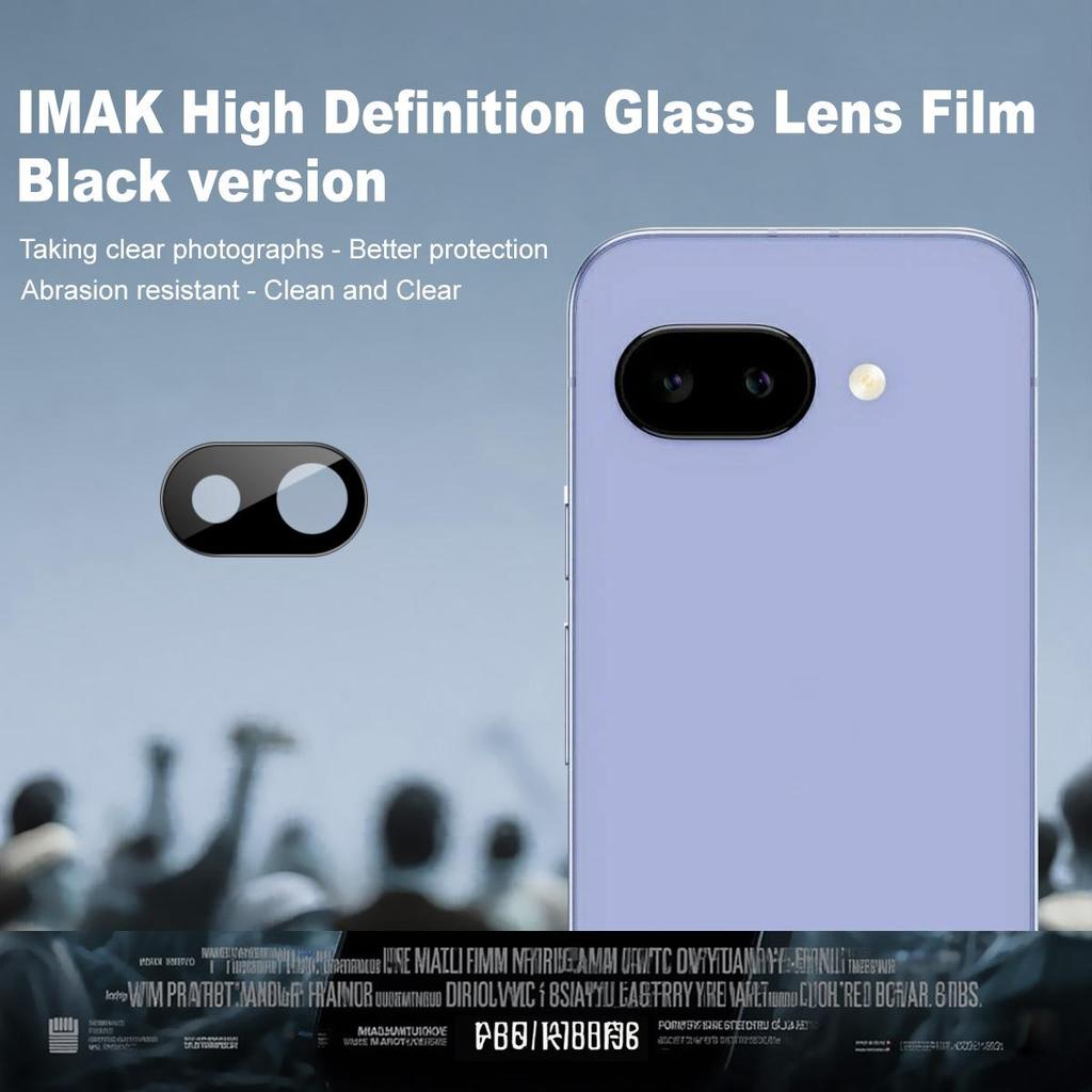 For Google Pixel 10a Glass IMAK High Definition Glass Lens Film Black Version