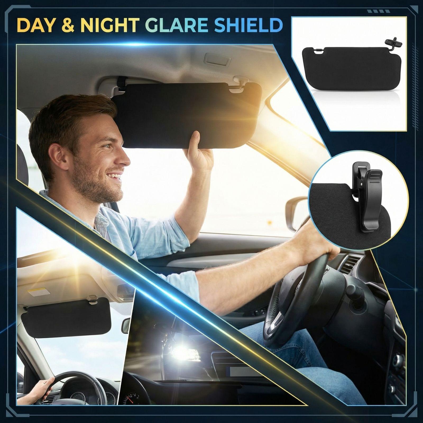 

Car Sun Visor Day And Night -use Car Goggles One Size