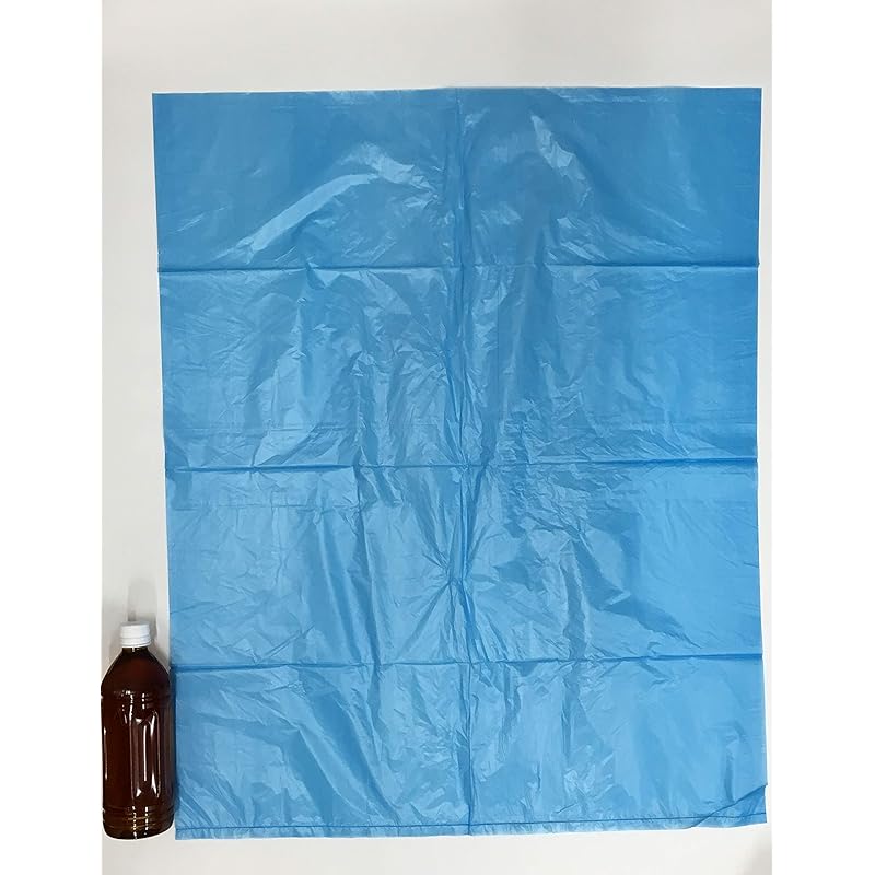 Sac de gunoi Oldi albastru 45L Lățime 65 x înălțime 80cm Grosime 0.015mm 30 bucăți Pentru uz comercial plus plus PP-HD45-30B