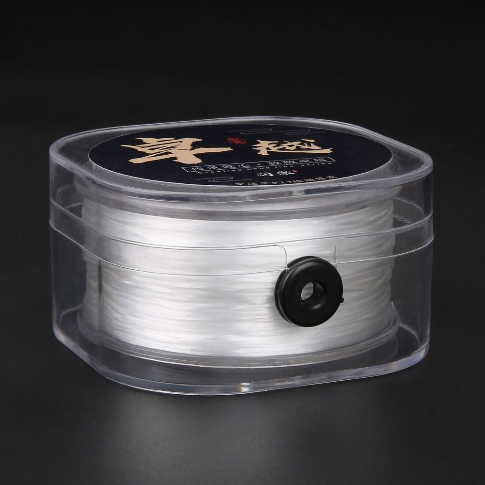 100M/Roll Strong Crystal Beading Cord 0.8mm Stretch Thread String Durable Necklace Bracelets Line