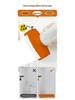 Orange Wall Large Roller White Water-Based Latex Paint - Low-Odor Interior Repair Paint