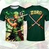 One Piece Zoro Japan Special Edition Soccer Jersey T-shirt Kids Soccer Sports Tshirt Adult Men's Casual Fashion T shirt