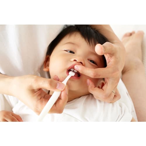 Pigeon Parent and Child Baby Teeth Care Gel Toothpaste, Strawberry Flavor, 40ml