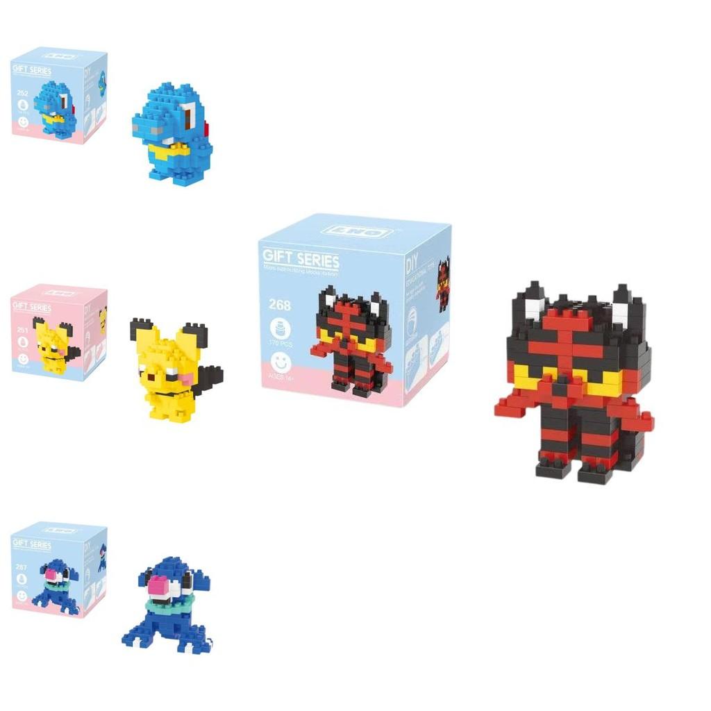 Lno Micro Particle Creative Building Blocks Toy With Colorful Fantasy Creatures