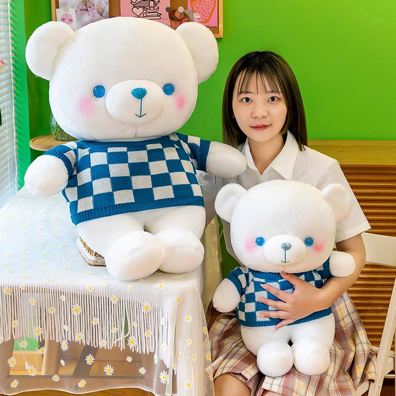 Sweater Teddy Bear Doll Doll Plush Teddy Bear Girlfriend Valentine's Day Birthday Gift Annual Meeting Gift