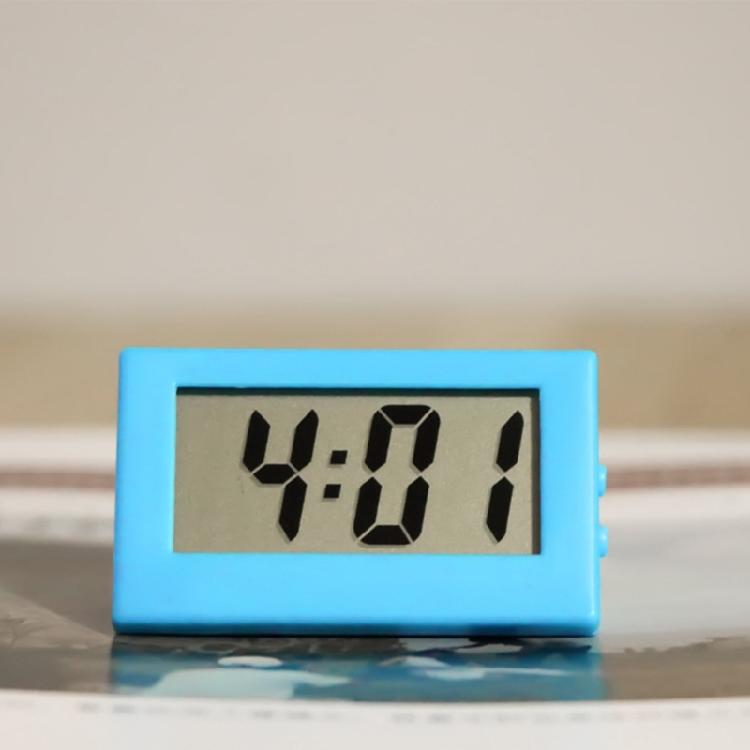 Small Digital Clock With Clear LED Display Quiet Mechanism Electronic Table Alarm Clock For Elderly Kids Home Travel Use
