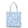 Women's Large Capacity Letter Print Handbag Nylon Shoulder Bag Student Tote Bag