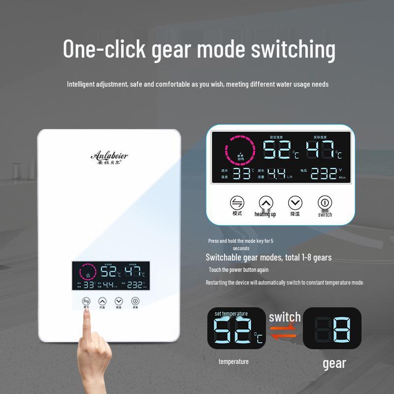 Instant Electric Water Heater for Showers – Smart Constant Temperature Heating for Hair Salons