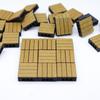 1/4Pcs 1:12 Dollhouse Flooring Simulation Outdoor Floor Bricks Miniature Modular Anti Corrosion Floor Mini Model Furniture Decor