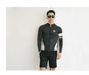 Korean Style Two-Piece Zippered Wetsuit: Men's & Women's Long Sleeve Sun Protection Jellyfish Suit with Long Pants