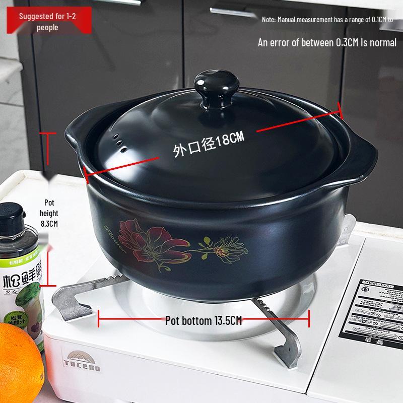 Huangmenji High-Temperature Resistant Clay Pot for Gas Stoves