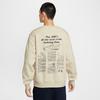 Nike Sweatshirts Men's Apricot Crew Neck Moderate