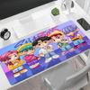 Colorful Friends Style Large Mouse Pad Office Mouse Mats Office Mouse Mats Non-Slip Rubber Bottom Gaming Accessories Ideal Gift for Gamers